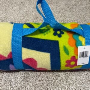 Brand New Disney Flower and Garden Festival Coco Colorful Floral Fleece Blanket